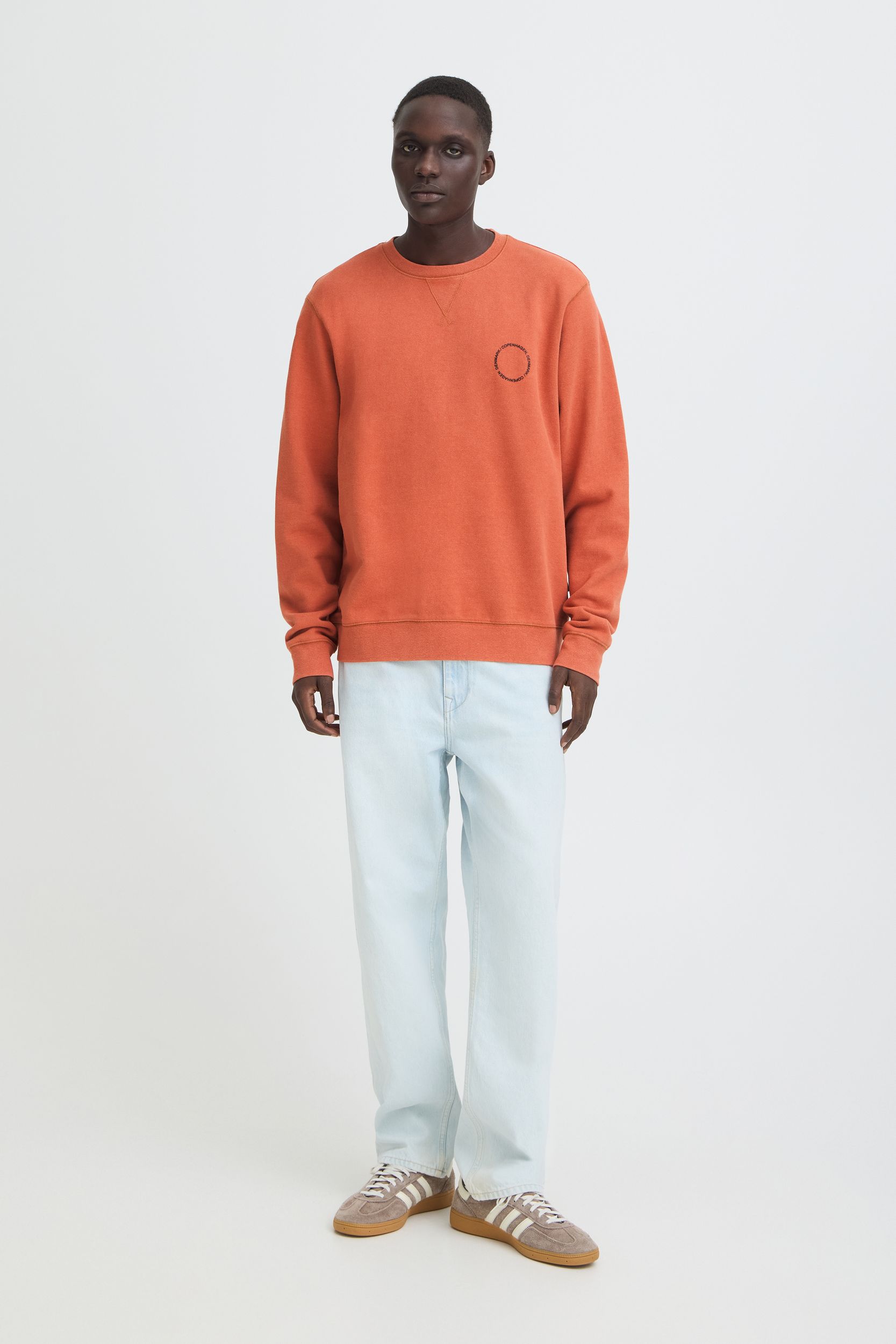 20721060-181540_181540_5.jpg Bequemes Sweatshirt Rundhals Rippbündchen Unifarben