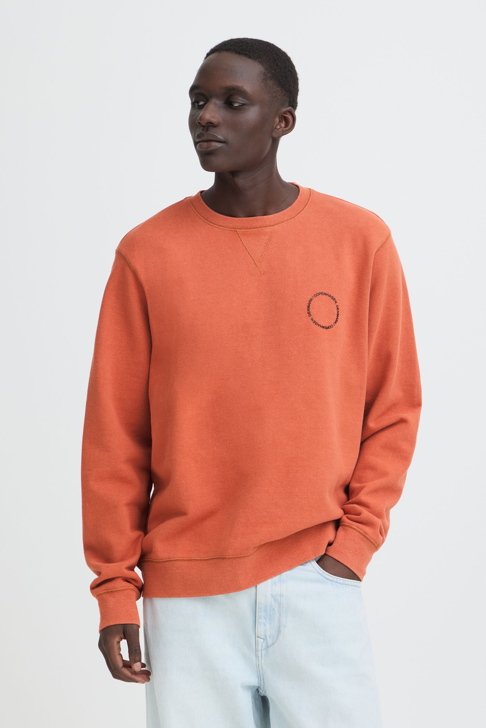 20721060-181540_181540_6.jpg Bequemes Sweatshirt Rundhals Rippbündchen Unifarben