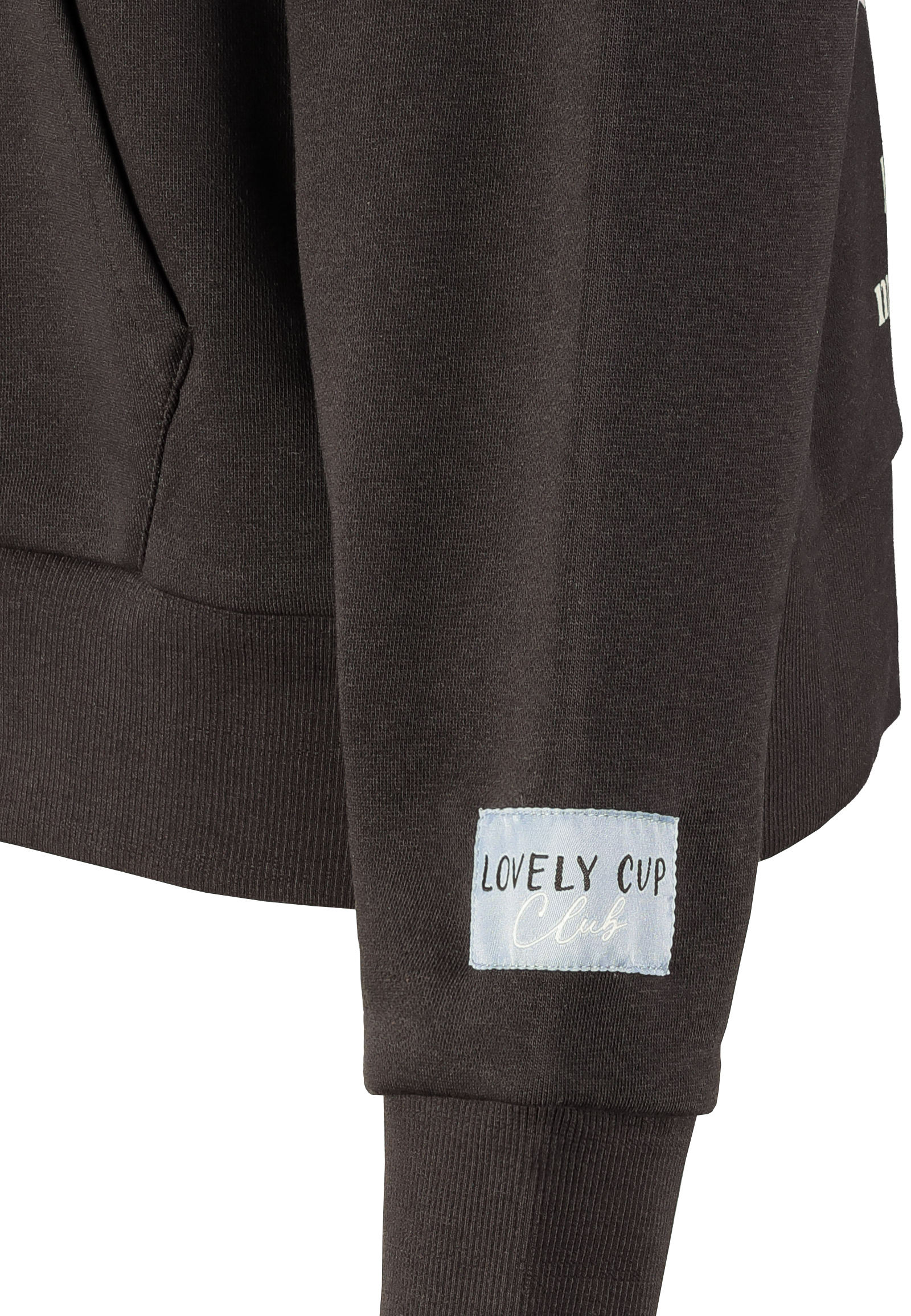 D10600BI02654F_21400_D2.jpg Kapuzenpullover Kaffee-Print Kängurutasche Relaxed Fit