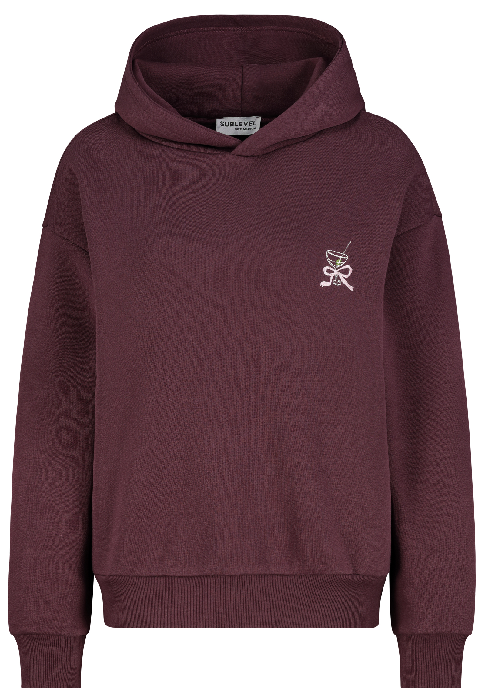 D10600BI02887A_15400_V.jpg Kapuzenpullover Seitliche Eingrifftaschen Motivprint