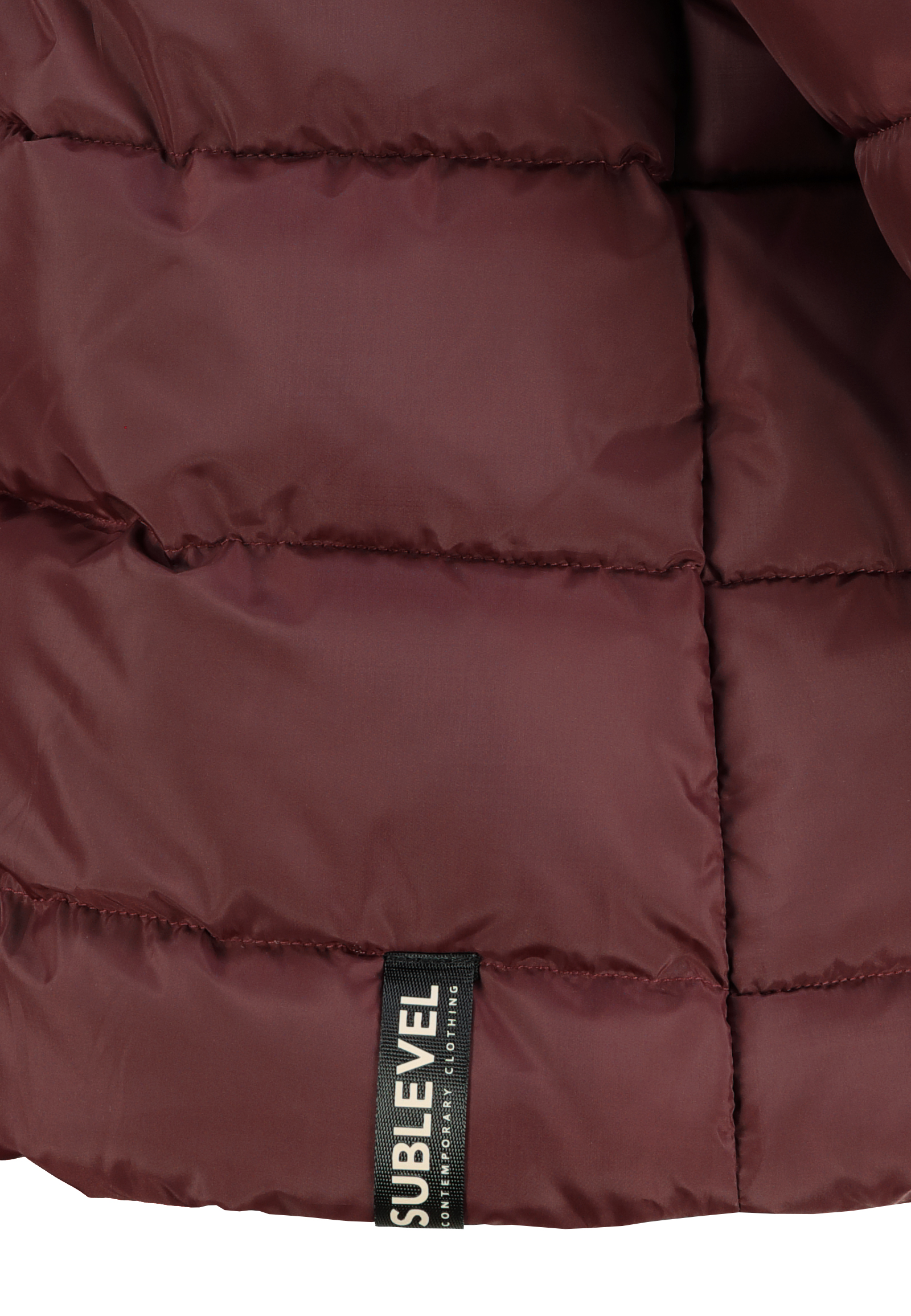 D51160XC44542C5_15400_D4.jpg Hochwertige Steppjacke Kapuze Reißverschlussdetails