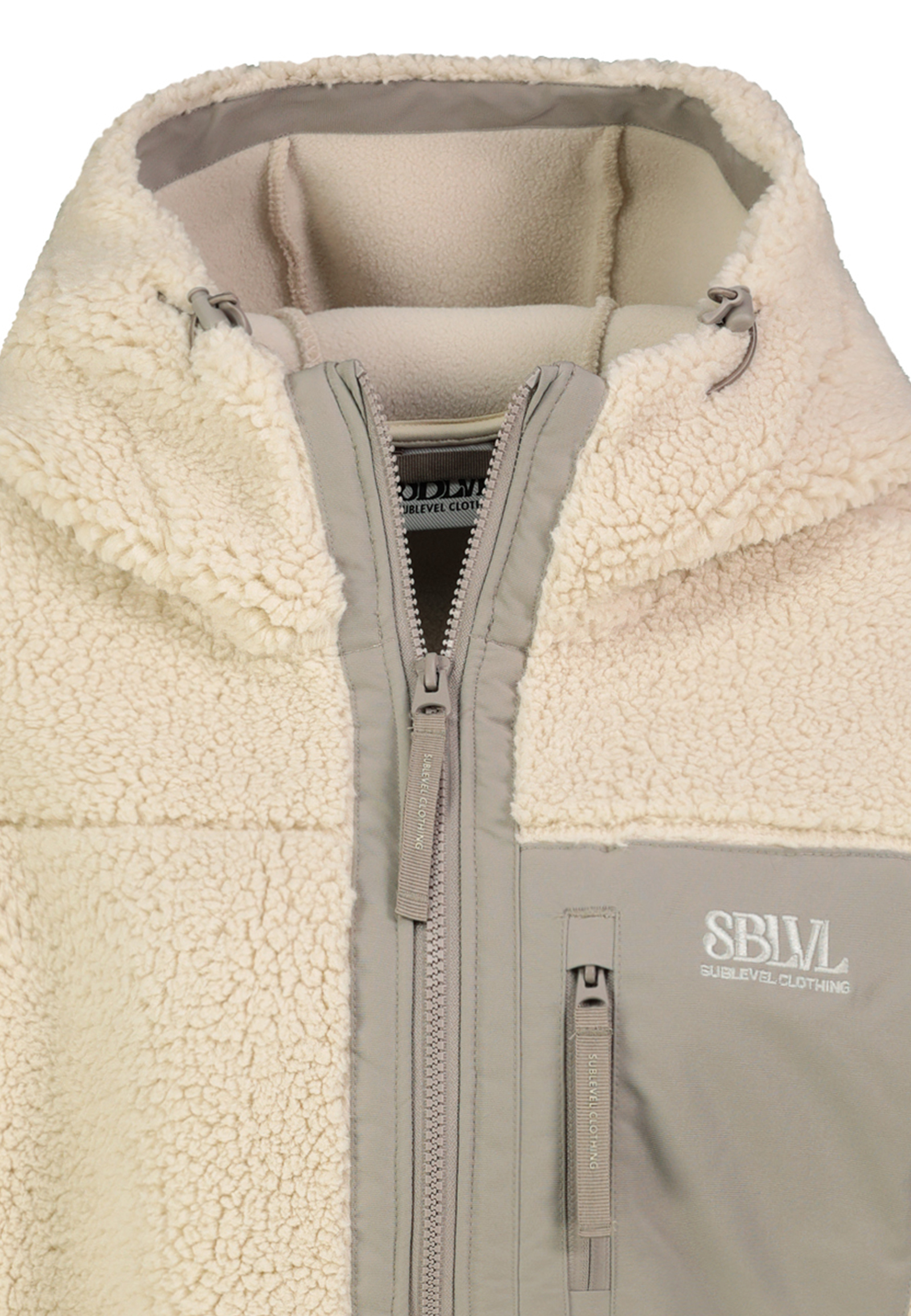 Teddyjacke Reißverschlusstaschen Kapuze Teddyjacke Reißverschlusstaschen Kapuze
