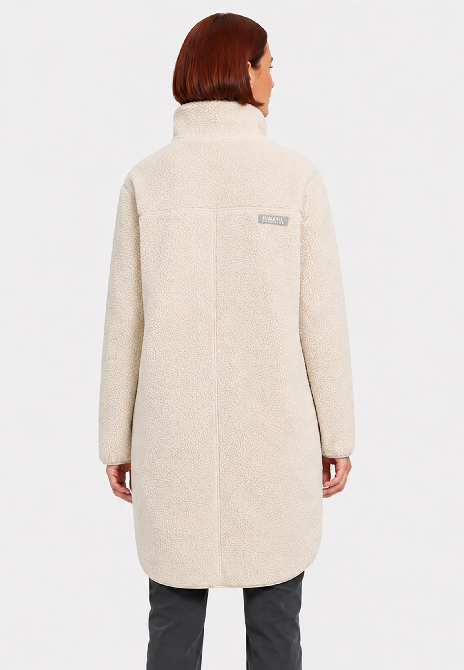 Stilvolle Winterjacke Stehkragen Reißverschluss Langarm Stilvolle Winterjacke Stehkragen Reißverschluss Langarm