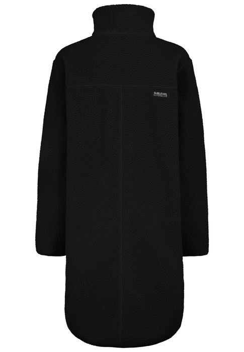 Sublevel Sublevel Stilvolle Winterjacke Stehkragen Reißverschluss Langarm – Schwarz, Bild 8