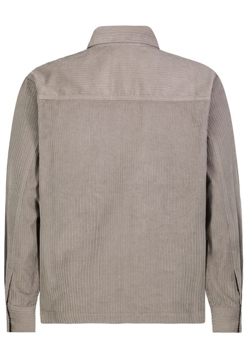 Sublevel Sublevel Übergangsjacke Reißverschluss Cordstruktur Brusttasche – Beige, Bild 6