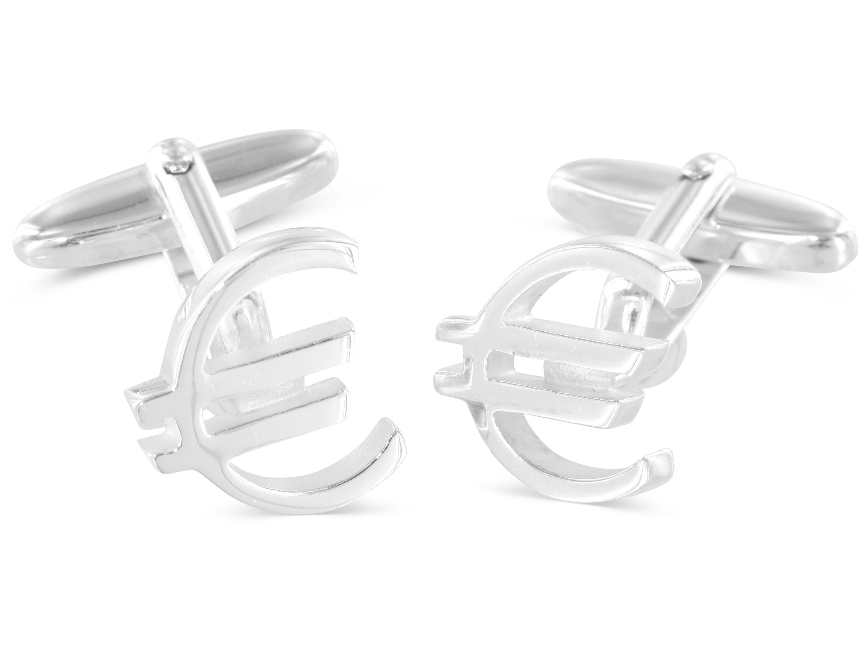 Manschettenknöpfe Eurozeichen 925er Sterling Silber Eurozeichen Manschettenknöpfe 925er Sterling Silber