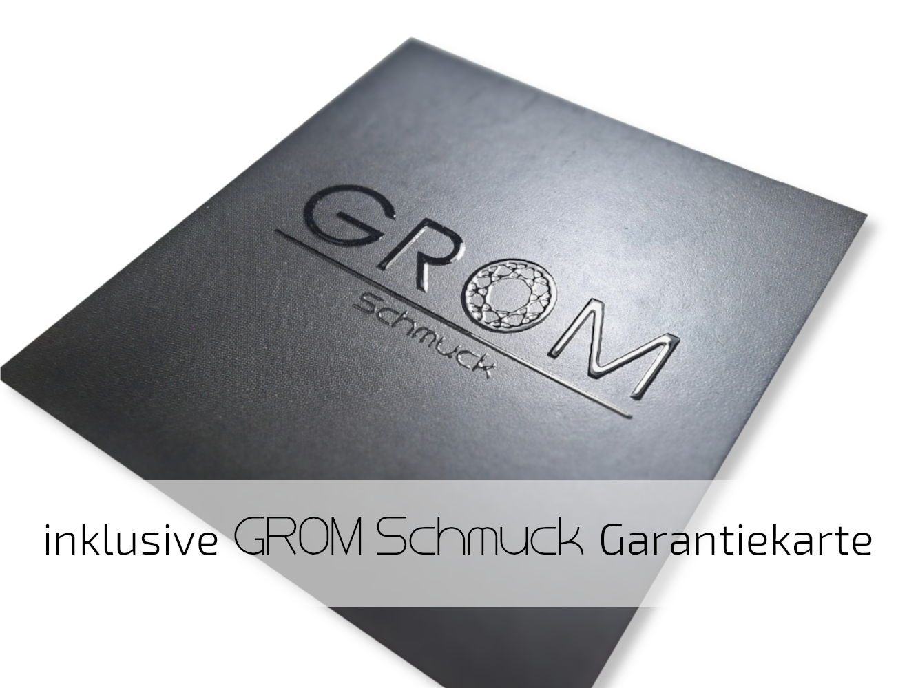 Grom Schmuck Garantiekarte – Verschleißteile und Politur Grom Schmuck Garantiekarte