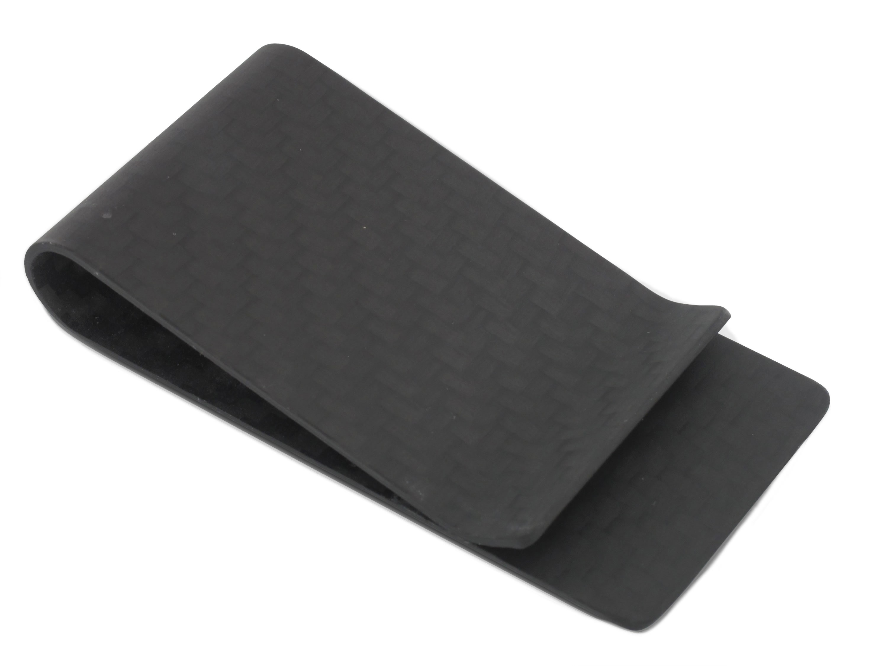 mattierter Geldscheinclip aus Carbon mattierte Carbon Geldscheinhalter