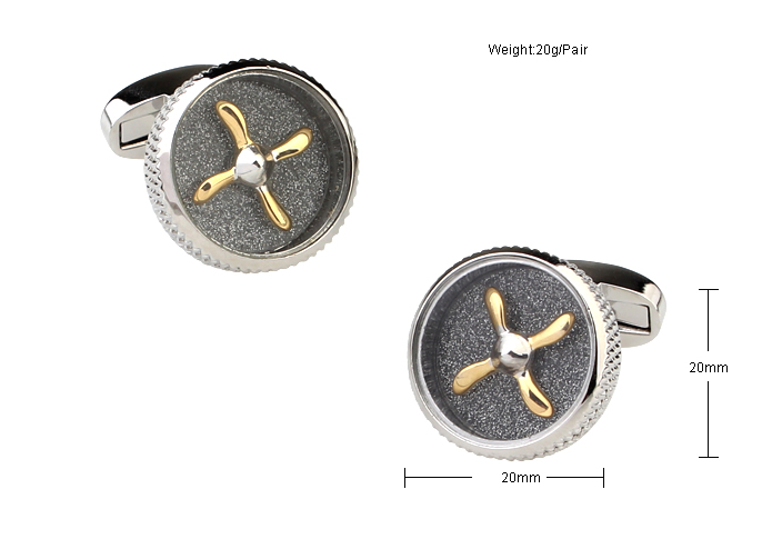 TEROON Manschettenknöpfe Kreuz drehbar TEROON Manschettenknöpfe Kreuz drehbar