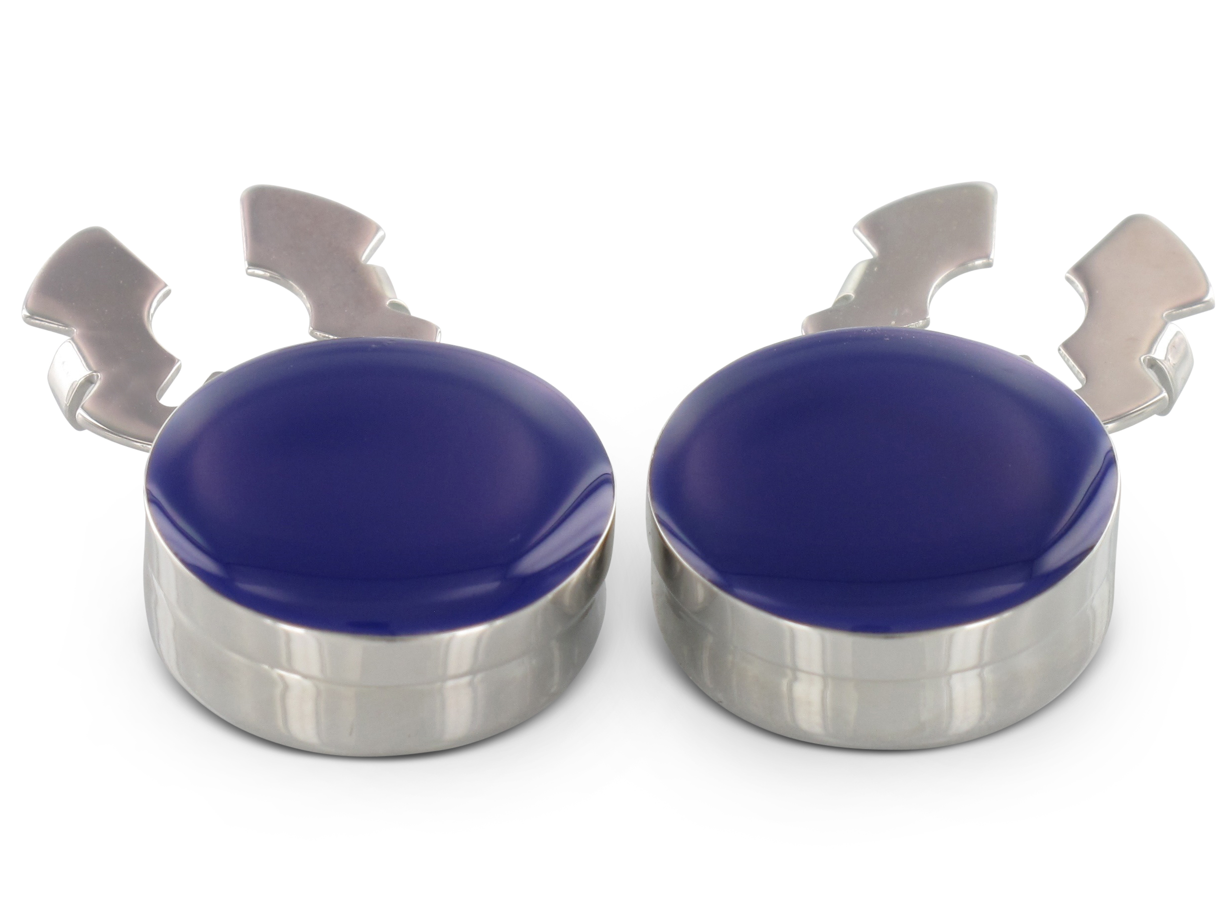 Manschettenknöpfe Button Toppers Lapis Manschettenknöpfe Button Toppers Lapiseinlage