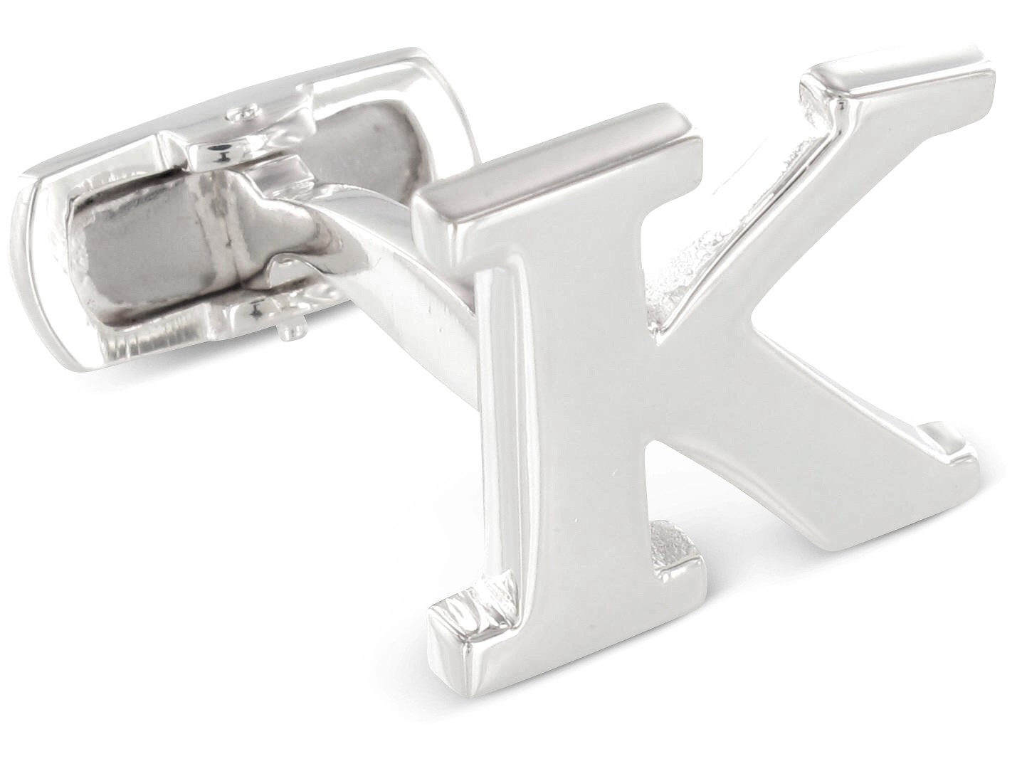 BROOKER Manschettenknöpfe 925er Sterlingsilber Buchstabe k BROOKER Manschettenknöpfe 925er Sterlingsilber Buchstabe K