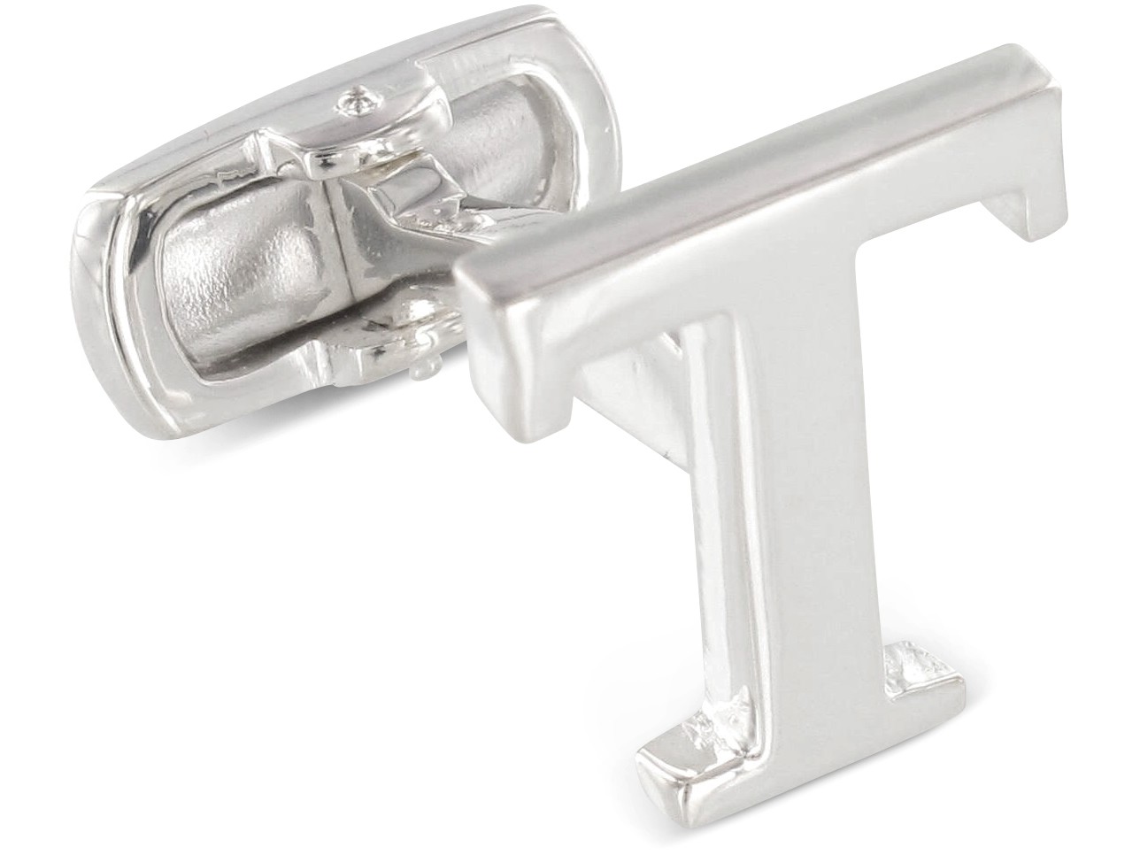 BROOKER Manschettenknöpfe 925er Sterlingsilber Buchstabe t BROOKER Manschettenknöpfe 925er Sterlingsilber Buchstabe T