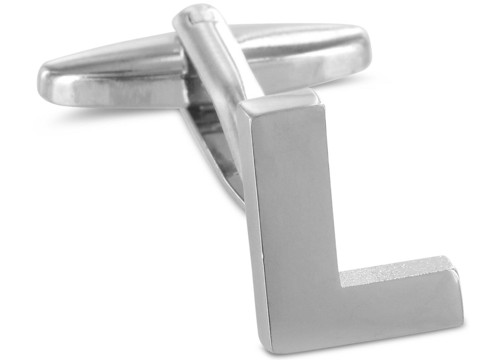 Buchstabenmanschettenknopf von Teroon – Buchstabe: L TEROON Manschettenknopf Buchstabe L