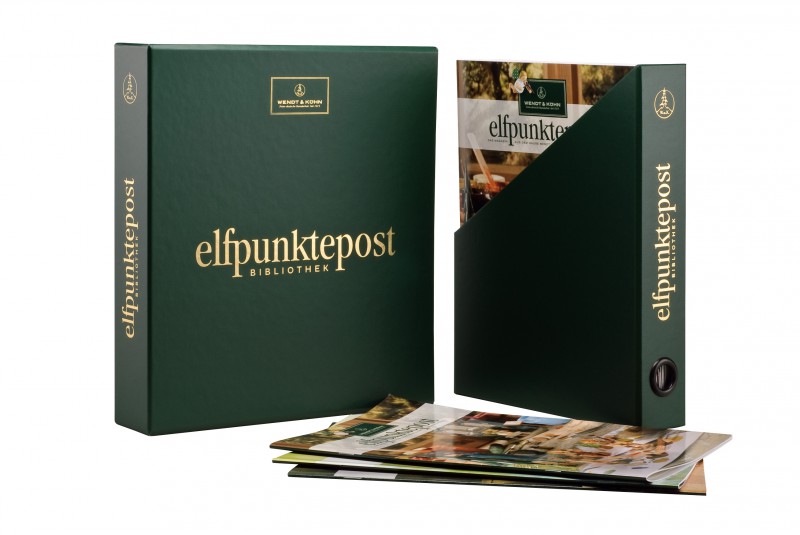 Aufbewahrungsbox für die elfpunktepost von Wendt und Kühn Aufbewahrungsbox für die elfpunktepost von Wendt und Kühn