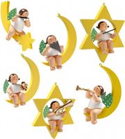 6 Engelmusikanten / Christbaumengel 650/70/Satz1 von Wendt & Kühn