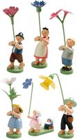 Blumenkinder Herbst, 6 Figuren 5248/H von Wendt & Kühn Blumenkinder Herbst, 6 Figuren 5248/H von Wendt & Kühn