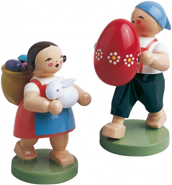Wendt & Kühn Osterkinder, 2 Figuren 5240/1-3 Wendt & Kühn Osterkinder, 2 Figuren 5240/1-3