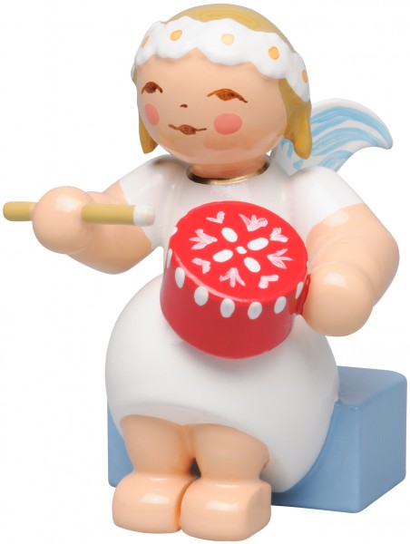 Wendt und Kühn Margeritenengel, sitzend mit Spandose 634/70/34 Wendt und Kühn Margeritenengel, sitzend mit Spandose 634/70/34