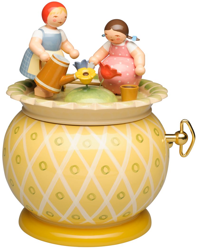 Wendt und Kühn Spieldose Zwei Mädchen 5318/28A Wendt und Kühn Spieldose Zwei Mädchen 5318/28A