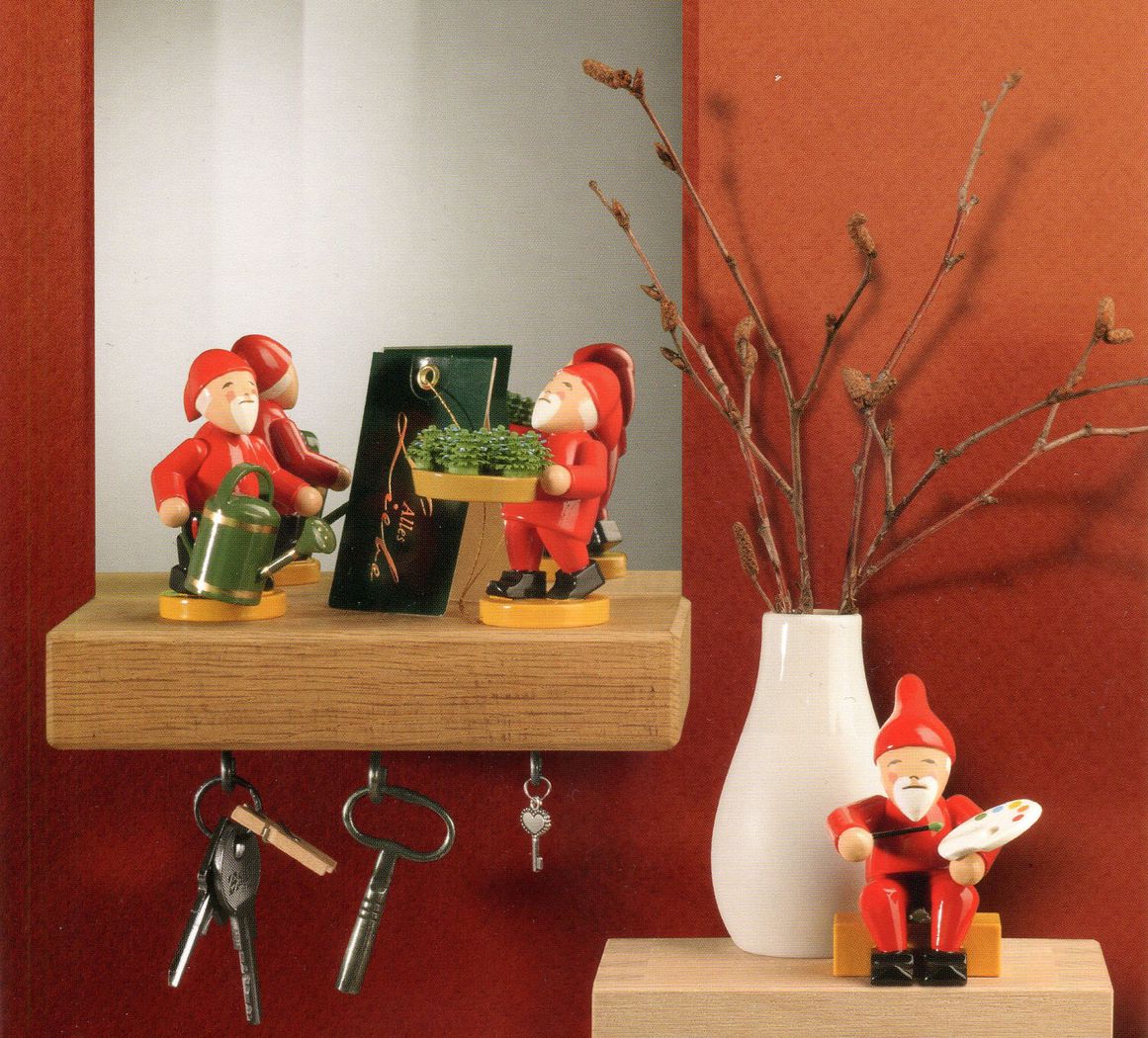 Wendt und Kühn Heinzelmännchen, 3 Figuren 5243/2018 Wendt und Kühn Heinzelmännchen, 3 Figuren 5243/2018