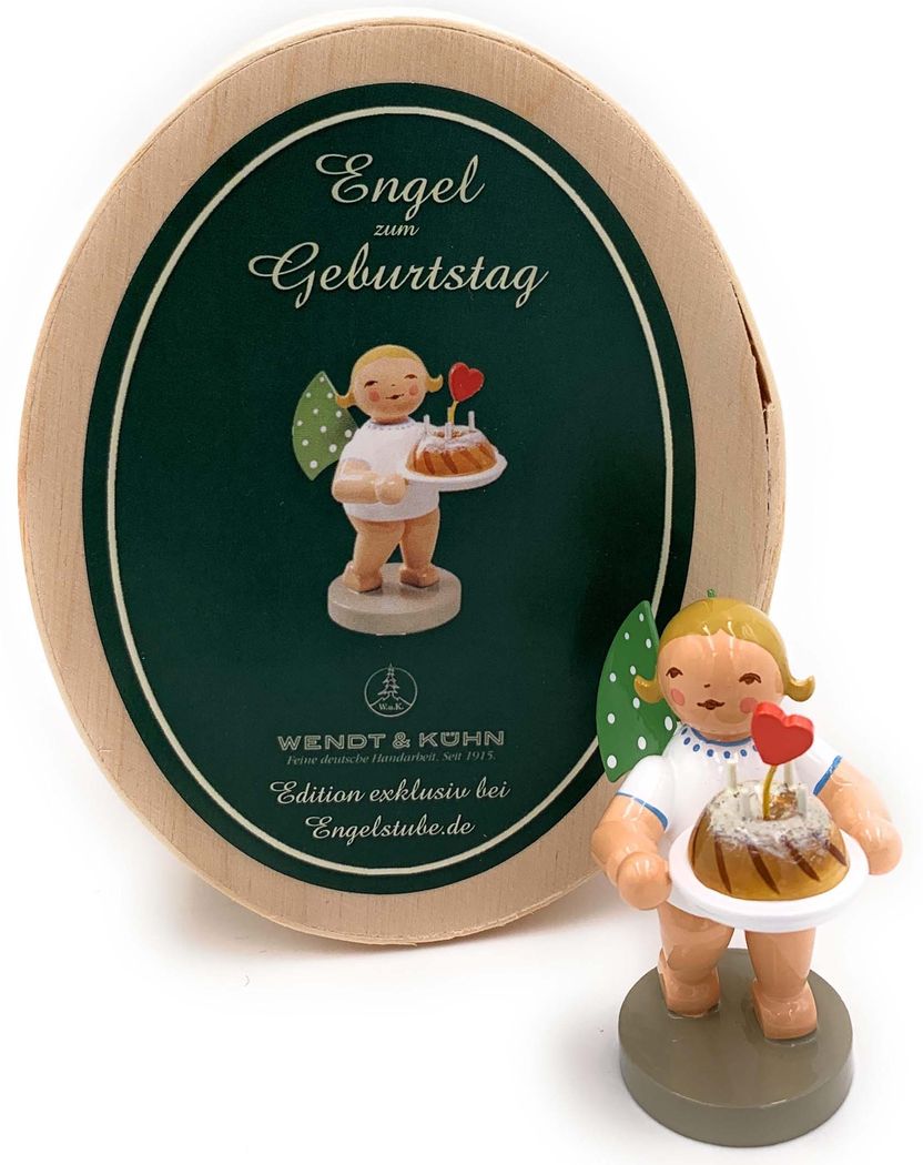 Wendt und Kühn Engel zum Geburtstag in Spanschachtel Wendt und Kühn Engel zum Geburtstag in Spanschachtel