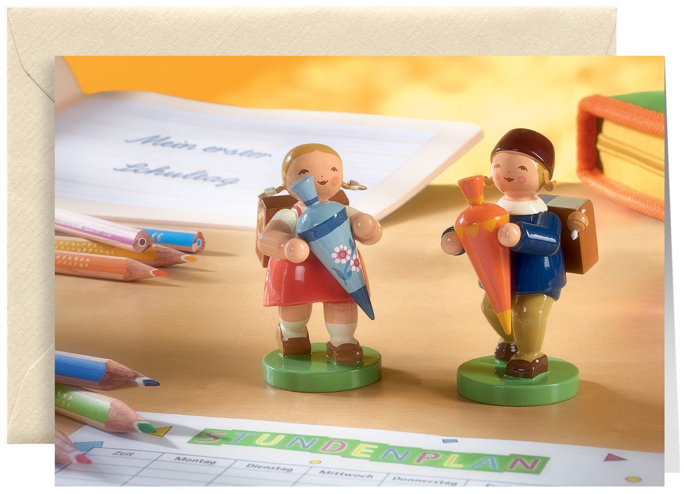 Wendt und Kühn Grußkarte Schulanfang 526/24 Wendt und Kühn Grußkarte Schulanfang 526/24