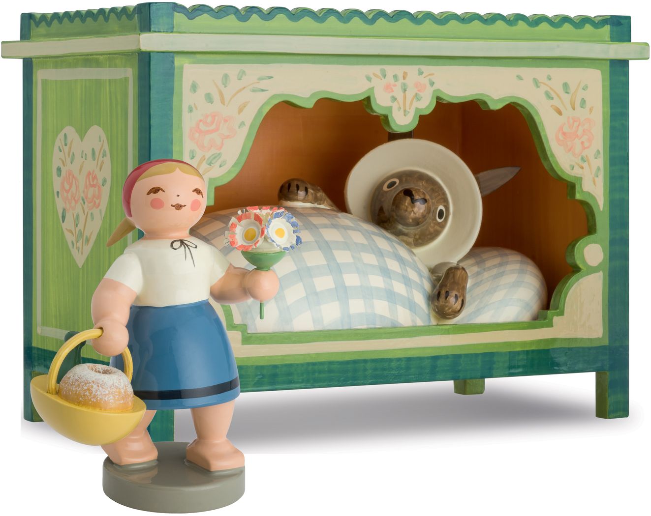 Wendt und Kühn Rotkäppchen und der Wolf 5281/1+2 Wendt und Kühn Rotkäppchen und der Wolf 5281/1+2