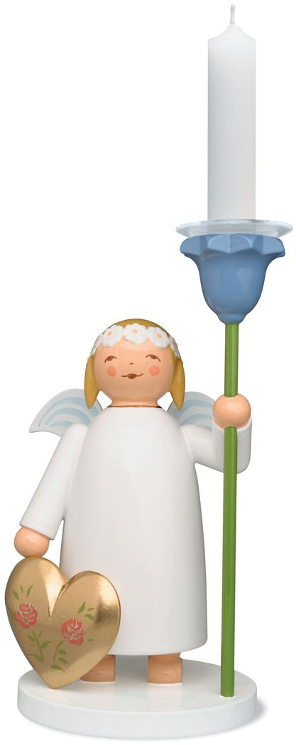 Wendt und Kühn Margeritenengel mit Herz und Blume 634/5 Wendt und Kühn Margeritenengel mit Herz und Blume 634/5
