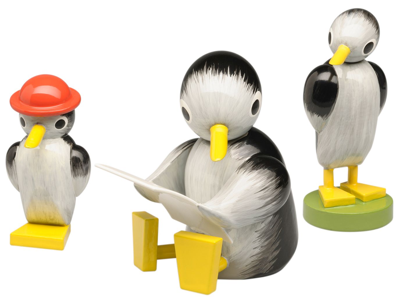 Wendt und Kühn Pinguine, 3 Figuren 5256/1-5 Wendt und Kühn Pinguine, 3 Figuren 5256/1-5