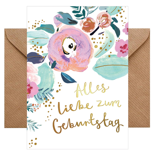 chicmic Grußkarte Alles Liebe zum Geburtstag mit Umschlag chicmic Grußkarte Alles Liebe zum Geburtstag mit Umschlag