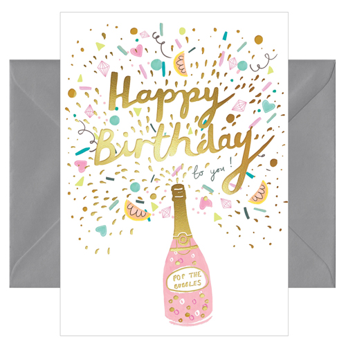 chicmic Grußkarte Happy Birthday mit Umschlag chicmic Grußkarte Happy Birthday mit Umschlag
