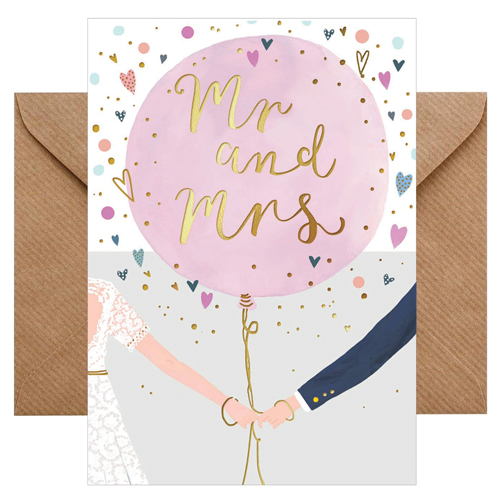chicmic Grußkarte Mr&Mrs mit Umschlag chicmic Grußkarte Mr&Mrs mit Umschlag