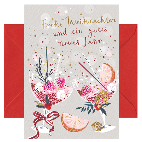 chicmic Weihnachtskarte Frohe Weihnachten und ein gutes neues Jahr mit Umschlag chicmic Weihnachtskarte Frohe Weihnachten und ein gutes neues Jahr mit Umschlag