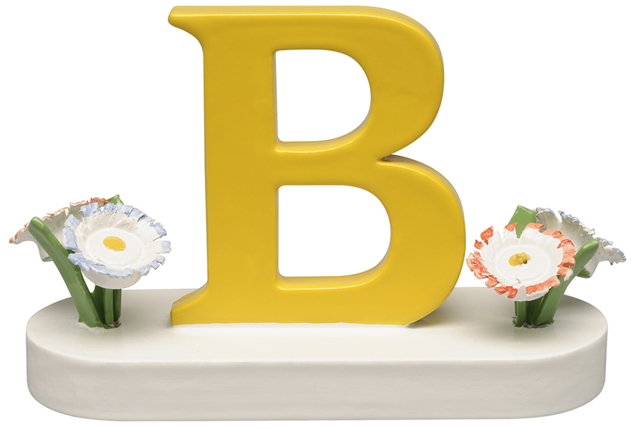 Wendt und Kühn Buchstabe B, mit Blumen 634/23/B Wendt und Kühn Buchstabe B, mit Blumen 634/23/B