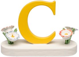 Buchstabe C, mit Blumen 634/23/C von Wendt & Kühn Buchstabe C, mit Blumen 634/23/C von Wendt & Kühn