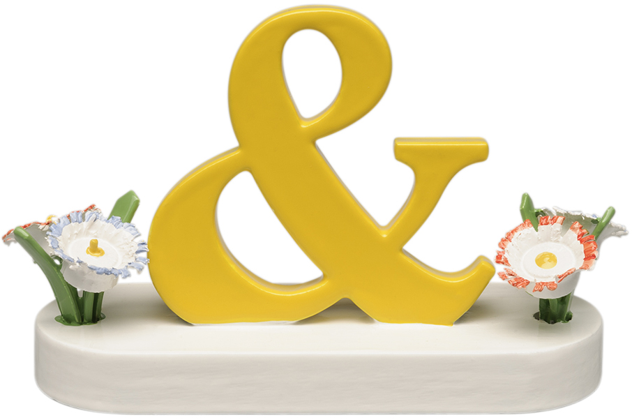 Wendt und Kühn Sonderzeichen '&', mit Blumen 634/23/& Wendt und Kühn Sonderzeichen '&', mit Blumen 634/23/&