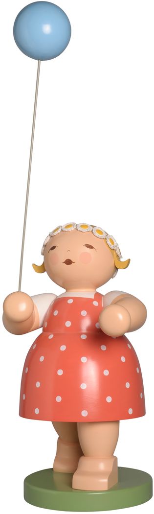 Wendt und Kühn Mädchen mit Luftballon, groß, 105 cm 541/0/3G Wendt und Kühn Mädchen mit Luftballon, groß, 105 cm 541/0/3G