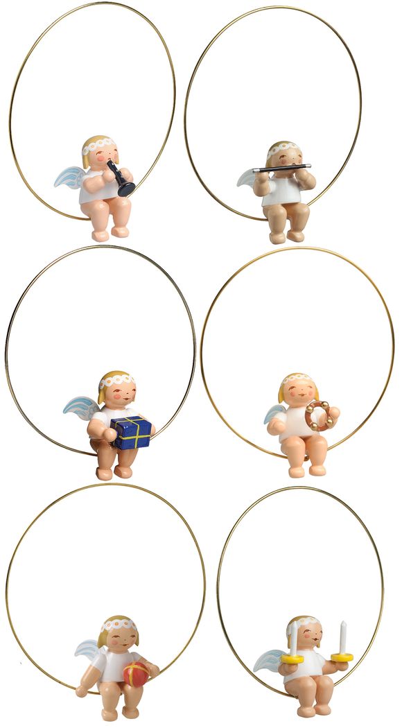 Wendt und Kühn 6 Margeritenengel im Ring 6308/Satz2 Wendt und Kühn 6 Margeritenengel im Ring 6308/Satz2