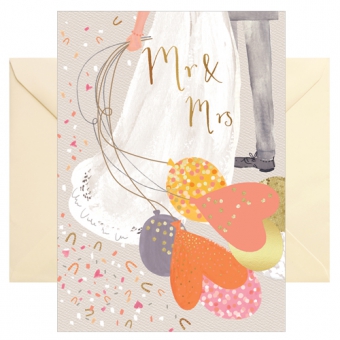 chicmic Grußkarte Mr & Mrs mit Umschlag chicmic Grußkarte Mr & Mrs mit Umschlag
