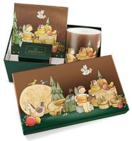 Geschenkbox Engel im Spielzeugdorf - befüllt von Wendt und Kühn Geschenkbox Engel im Spielzeugdorf - befüllt von Wendt und Kühn