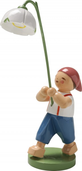 Muttertagsfigur Junge mit Märzenbecher 5248/4/MF in Spanschachtel von Wendt & Kühn Muttertagsfigur Junge mit Märzenbecher 5248/4/MF in Spanschachtel von Wendt & Kühn