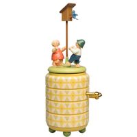 Spieldose „Starkasten“ mit zwei Kindern von Wendt & Kühn 