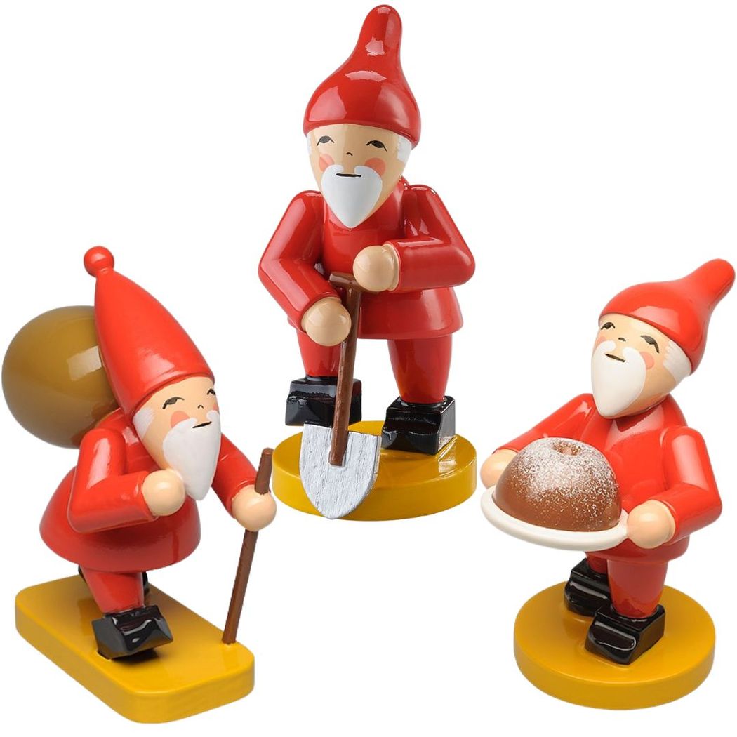Heinzelmännchen, 3 Figuren 5243/2025 von Wendt & Kühn Heinzelmännchen, 3 Figuren 5243/2025 von Wendt & Kühn