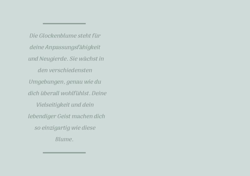 Sternzeichen-Kind Zwillinge / Glockenblume (21. Mai - 20. Juni) von Wendt und Kühn exklusiv in der Engelstube Sternzeichen-Kind Zwillinge / Glockenblume (21. Mai - 20. Juni) von Wendt und Kühn exklusiv in der Engelstube