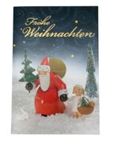 Original Wendt und Kühn Grußkarte Weihnachtsmann