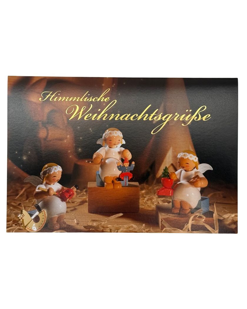 Original Wendt und Kühn Grußkarte Margeritenengel Original Wendt und Kühn Grußkarte Margeritenengel