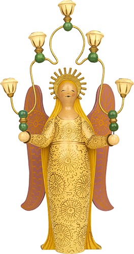 Engel mit Lichterbogen, groß, Rarität 532/2 von Wendt & Kühn Engel mit Lichterbogen, groß, Rarität 532/2 von Wendt & Kühn