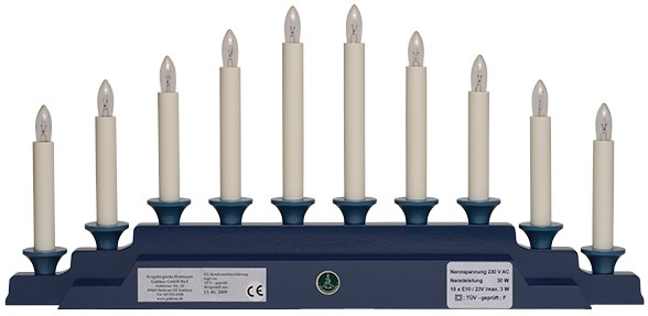 Elektrische Beleuchtung für den 3-stufigen Engelberg 550/B3OHN von Wendt und Kühn Elektrische Beleuchtung für den 3-stufigen Engelberg 550/B3OHN von Wendt und Kühn