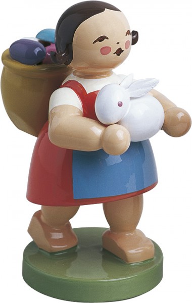 Wendt & Kühn Mädchen mit Eierkorb und Hase 5240/3 Wendt & Kühn Mädchen mit Eierkorb und Hase 5240/3