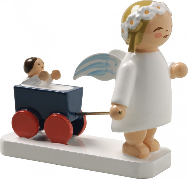 Wendt und Kühn Margeritenengel mit Puppenwagen 634/30/6 Wendt und Kühn Margeritenengel mit Puppenwagen 634/30/6